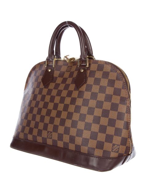 damier ebene lv bag|alma pm damier ebene canvas.